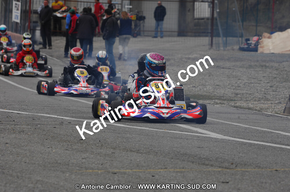 27/02/2011 : 1ère manche du Trophée Vincent Sanchez à Lavelanet (Photos Antoine Camblor) 2011 — karting