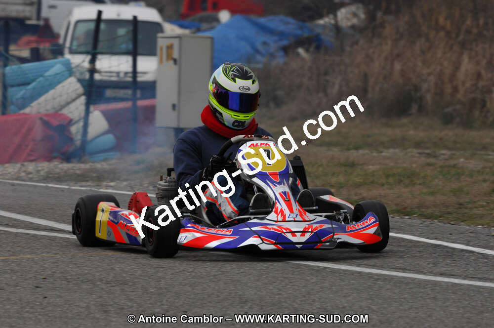 27/02/2011 : 1ère manche du Trophée Vincent Sanchez à Lavelanet (Photos Antoine Camblor) 2011 — karting