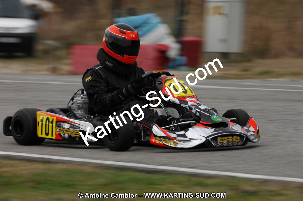 27/02/2011 : 1ère manche du Trophée Vincent Sanchez à Lavelanet (Photos Antoine Camblor) 2011 — karting