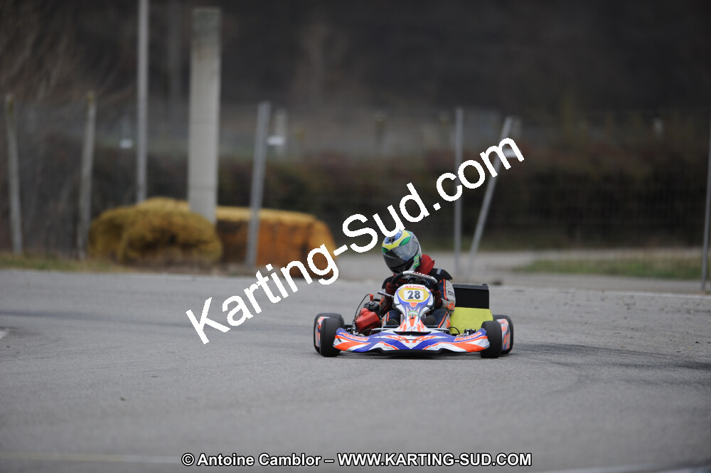 27/02/2011 : 1ère manche du Trophée Vincent Sanchez à Lavelanet (Photos Antoine Camblor) 2011 — karting