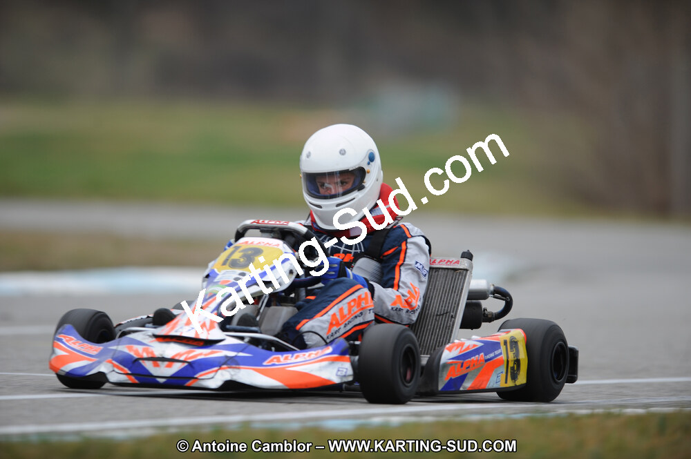 27/02/2011 : 1ère manche du Trophée Vincent Sanchez à Lavelanet (Photos Antoine Camblor) 2011 — karting