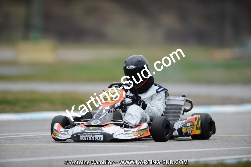 27/02/2011 : 1ère manche du Trophée Vincent Sanchez à Lavelanet (Photos Antoine Camblor) 2011 — karting