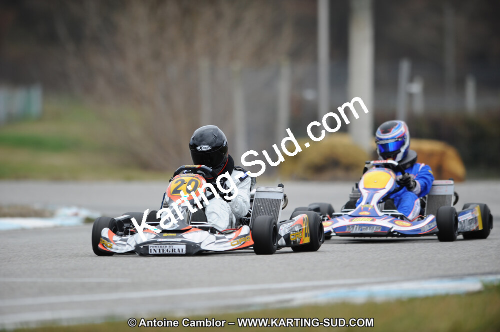 27/02/2011 : 1ère manche du Trophée Vincent Sanchez à Lavelanet (Photos Antoine Camblor) 2011 — karting