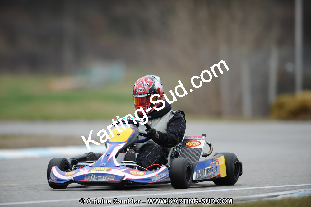 27/02/2011 : 1ère manche du Trophée Vincent Sanchez à Lavelanet (Photos Antoine Camblor) 2011 — karting