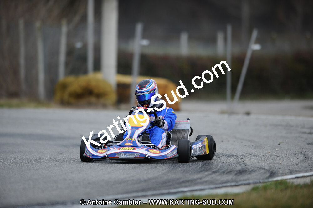 27/02/2011 : 1ère manche du Trophée Vincent Sanchez à Lavelanet (Photos Antoine Camblor) 2011 — karting