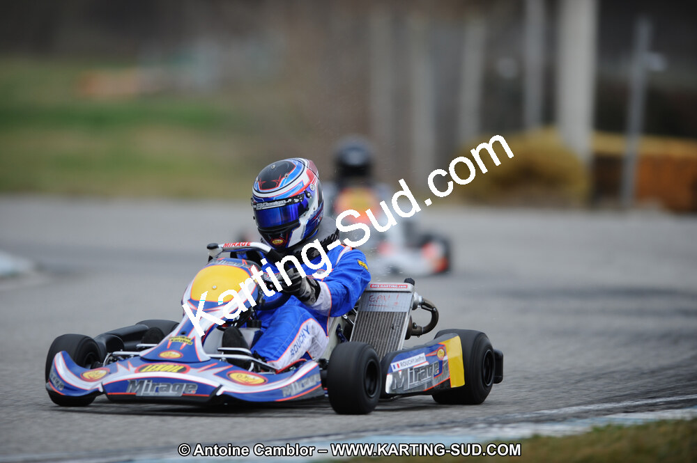 27/02/2011 : 1ère manche du Trophée Vincent Sanchez à Lavelanet (Photos Antoine Camblor) 2011 — karting