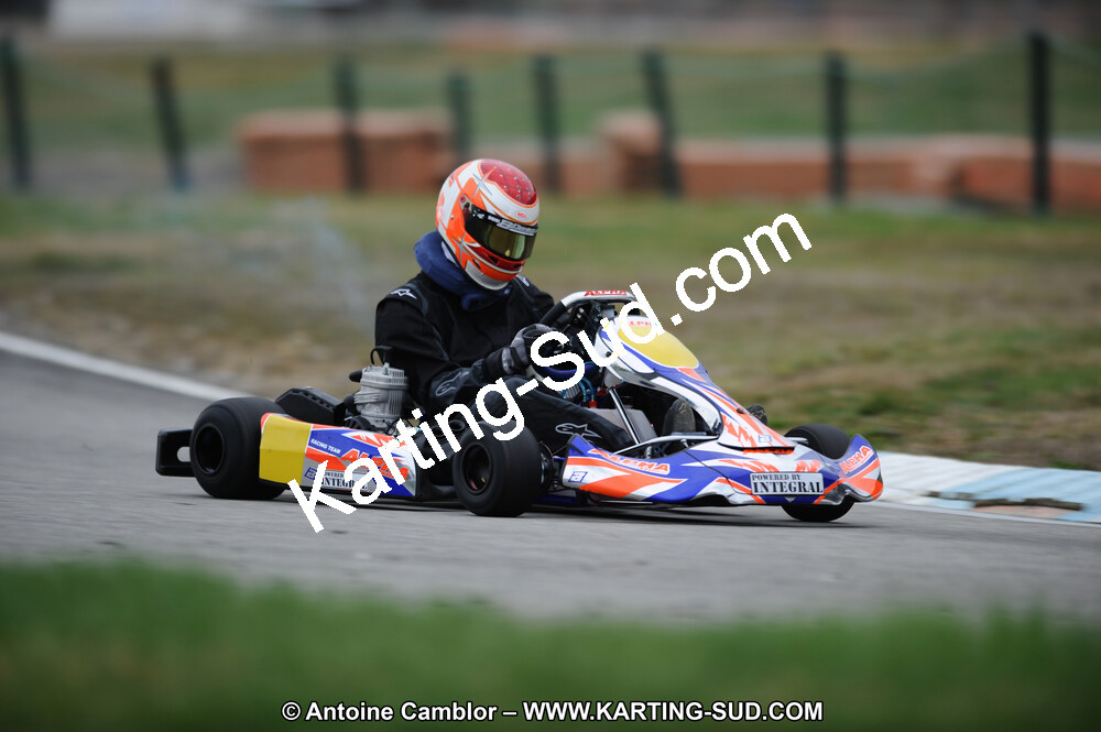 27/02/2011 : 1ère manche du Trophée Vincent Sanchez à Lavelanet (Photos Antoine Camblor) 2011 — karting