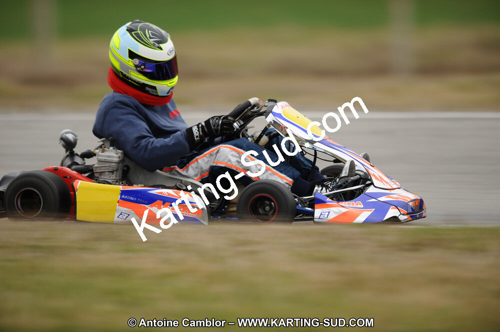 27/02/2011 : 1ère manche du Trophée Vincent Sanchez à Lavelanet (Photos Antoine Camblor) 2011 — karting