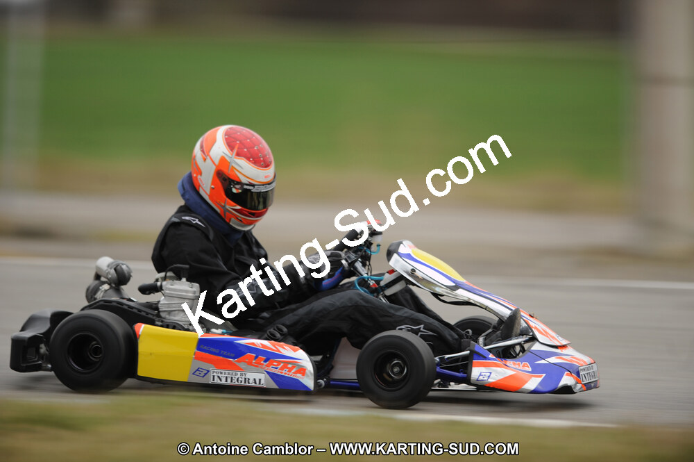 27/02/2011 : 1ère manche du Trophée Vincent Sanchez à Lavelanet (Photos Antoine Camblor) 2011 — karting