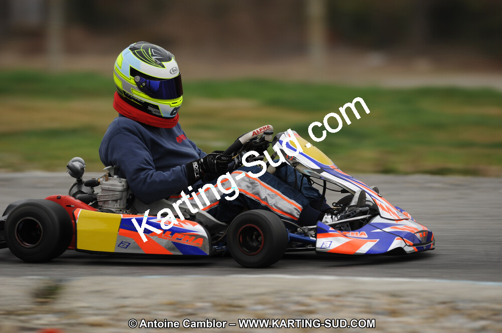 27/02/2011 : 1ère manche du Trophée Vincent Sanchez à Lavelanet (Photos Antoine Camblor) 2011 — karting