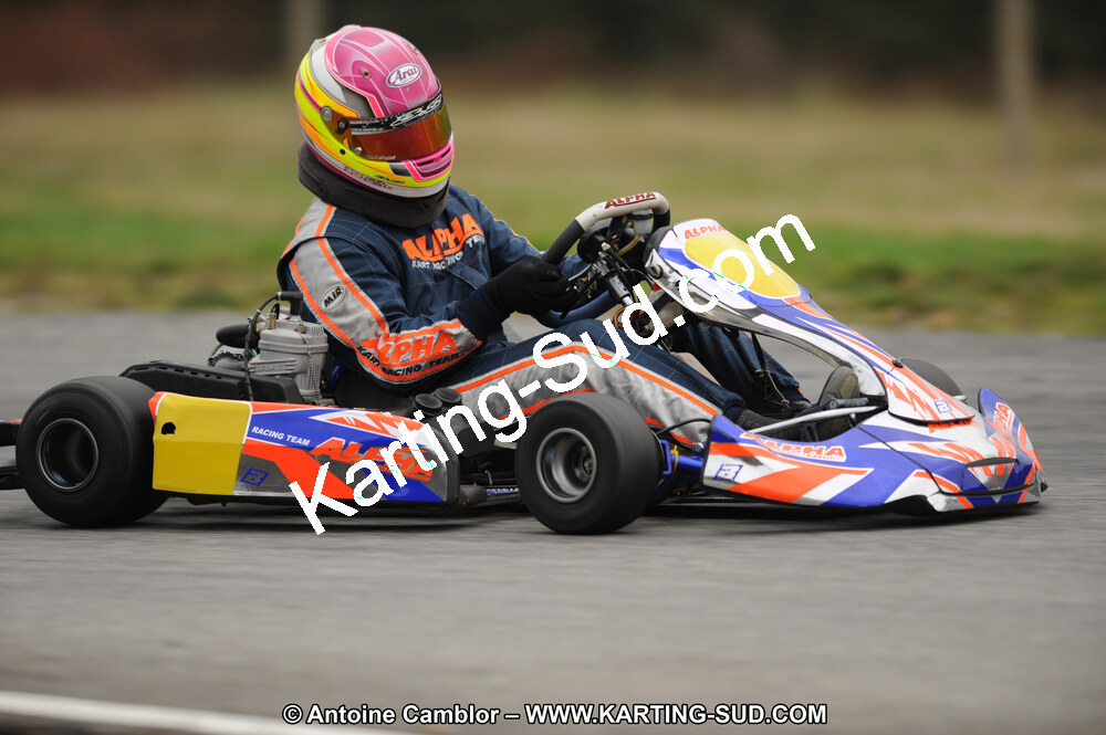 27/02/2011 : 1ère manche du Trophée Vincent Sanchez à Lavelanet (Photos Antoine Camblor) 2011 — karting