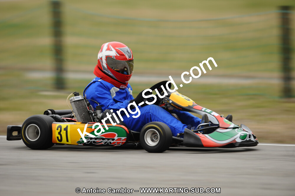 27/02/2011 : 1ère manche du Trophée Vincent Sanchez à Lavelanet (Photos Antoine Camblor) 2011 — karting