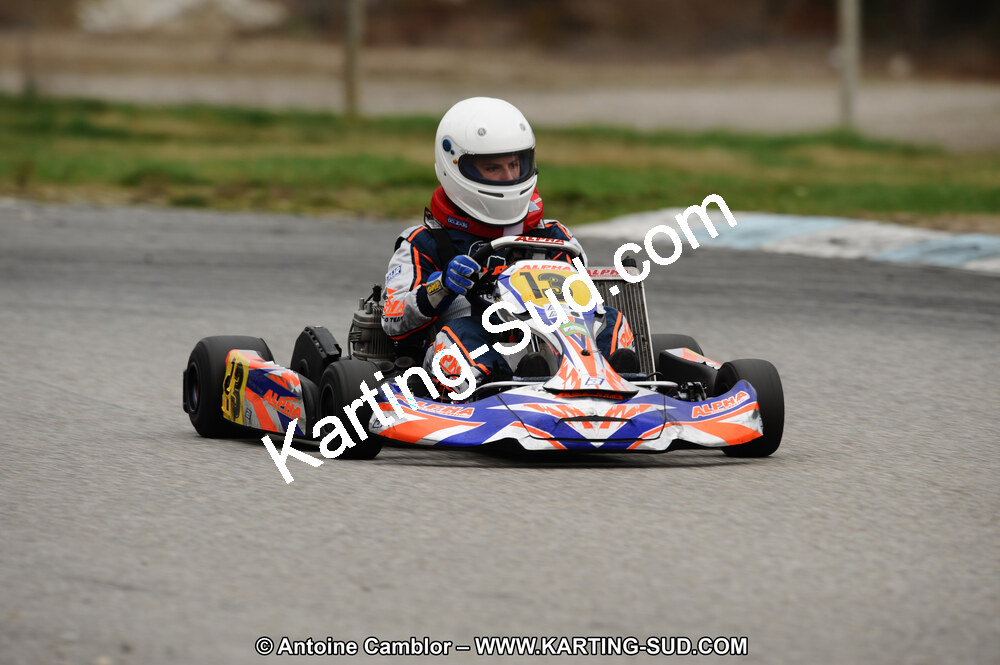 27/02/2011 : 1ère manche du Trophée Vincent Sanchez à Lavelanet (Photos Antoine Camblor) 2011 — karting
