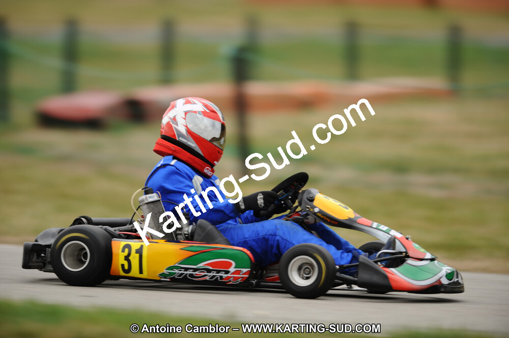 27/02/2011 : 1ère manche du Trophée Vincent Sanchez à Lavelanet (Photos Antoine Camblor) 2011 — karting