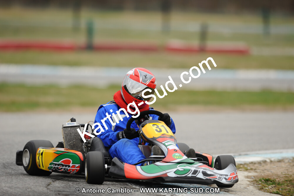 27/02/2011 : 1ère manche du Trophée Vincent Sanchez à Lavelanet (Photos Antoine Camblor) 2011 — karting