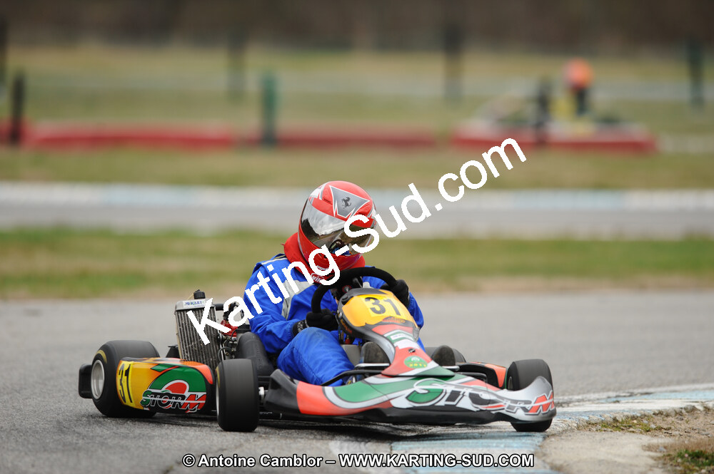27/02/2011 : 1ère manche du Trophée Vincent Sanchez à Lavelanet (Photos Antoine Camblor) 2011 — karting