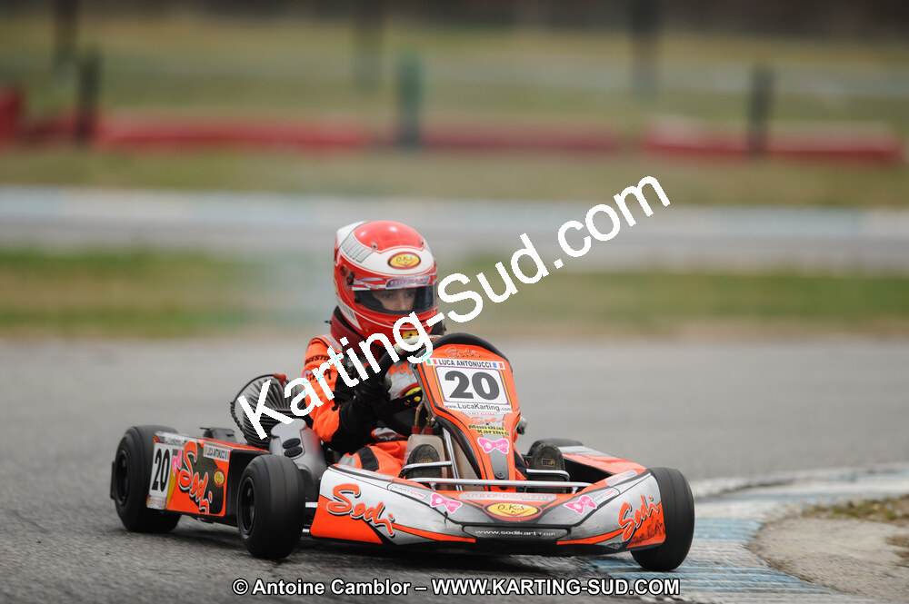 27/02/2011 : 1ère manche du Trophée Vincent Sanchez à Lavelanet (Photos Antoine Camblor) 2011 — karting