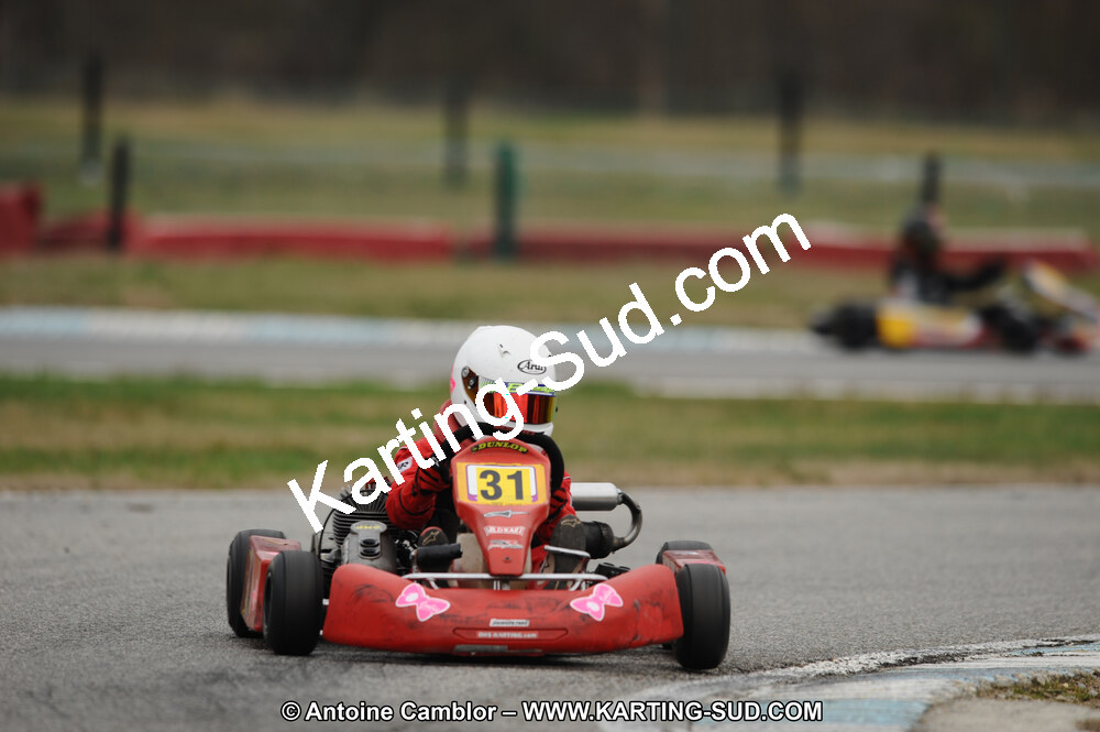 27/02/2011 : 1ère manche du Trophée Vincent Sanchez à Lavelanet (Photos Antoine Camblor) 2011 — karting