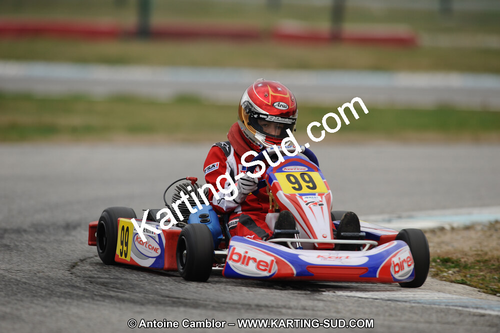 27/02/2011 : 1ère manche du Trophée Vincent Sanchez à Lavelanet (Photos Antoine Camblor) 2011 — karting