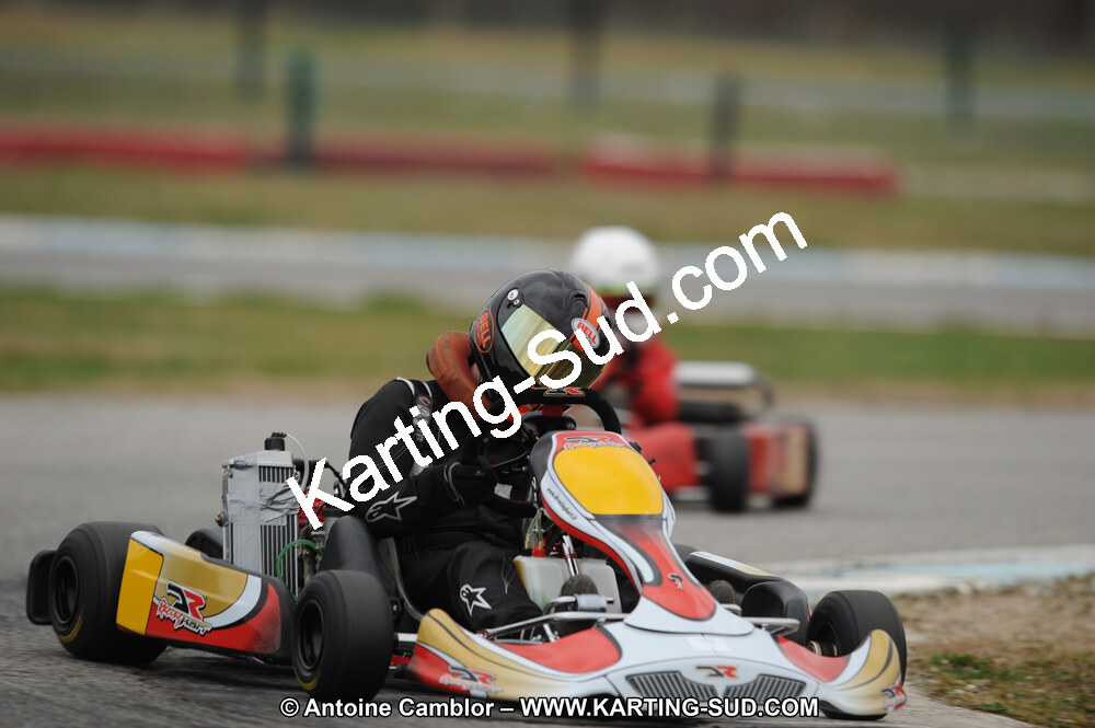 27/02/2011 : 1ère manche du Trophée Vincent Sanchez à Lavelanet (Photos Antoine Camblor) 2011 — karting
