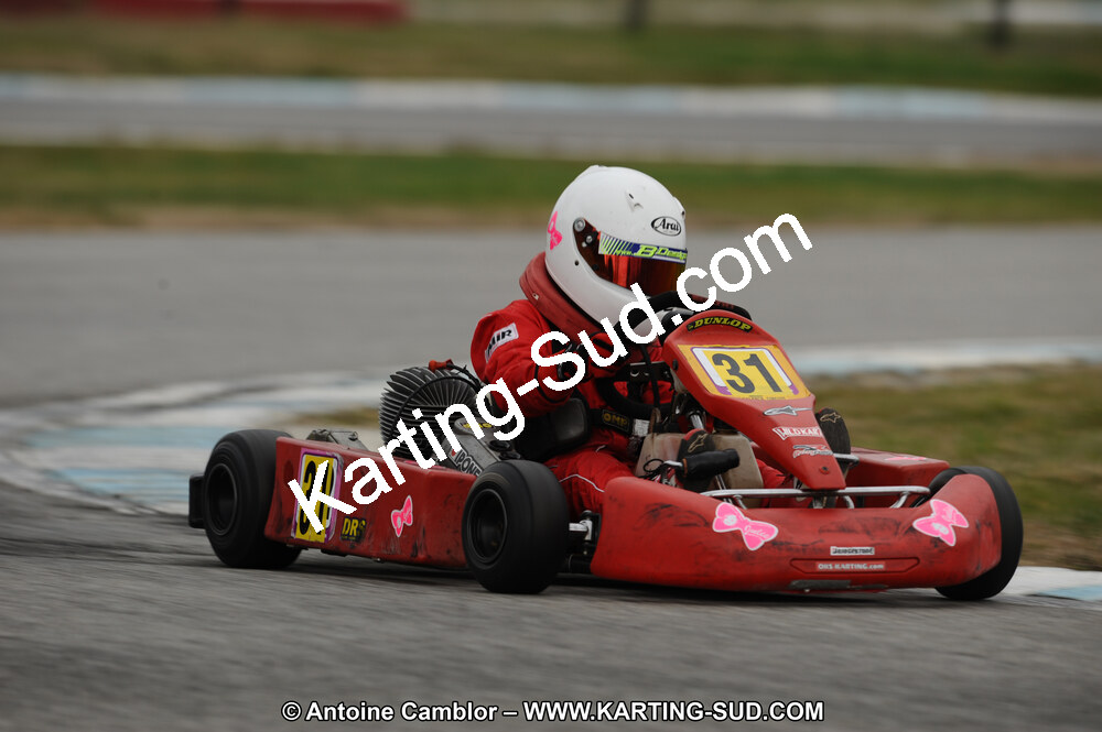 27/02/2011 : 1ère manche du Trophée Vincent Sanchez à Lavelanet (Photos Antoine Camblor) 2011 — karting