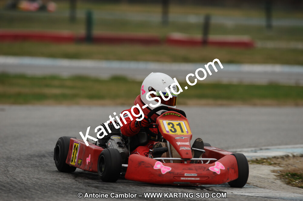 27/02/2011 : 1ère manche du Trophée Vincent Sanchez à Lavelanet (Photos Antoine Camblor) 2011 — karting