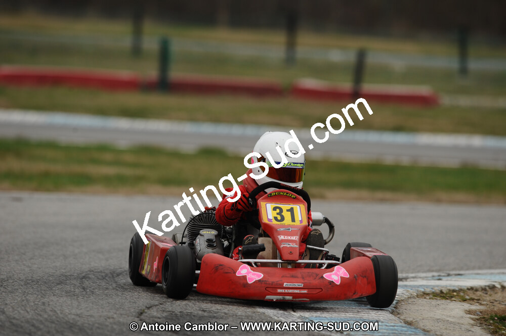 27/02/2011 : 1ère manche du Trophée Vincent Sanchez à Lavelanet (Photos Antoine Camblor) 2011 — karting