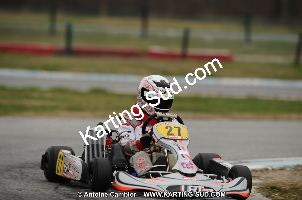 27/02/2011 : 1ère manche du Trophée Vincent Sanchez à Lavelanet (Photos Antoine Camblor) 2011 — karting