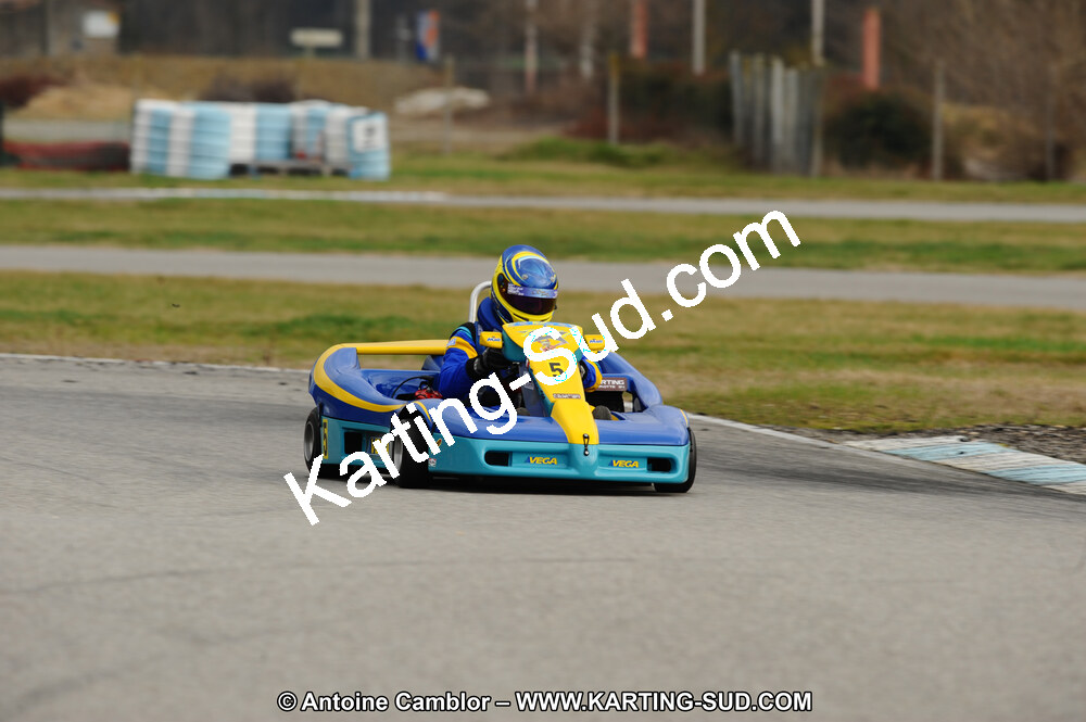 27/02/2011 : 1ère manche du Trophée Vincent Sanchez à Lavelanet (Photos Antoine Camblor) 2011 — karting