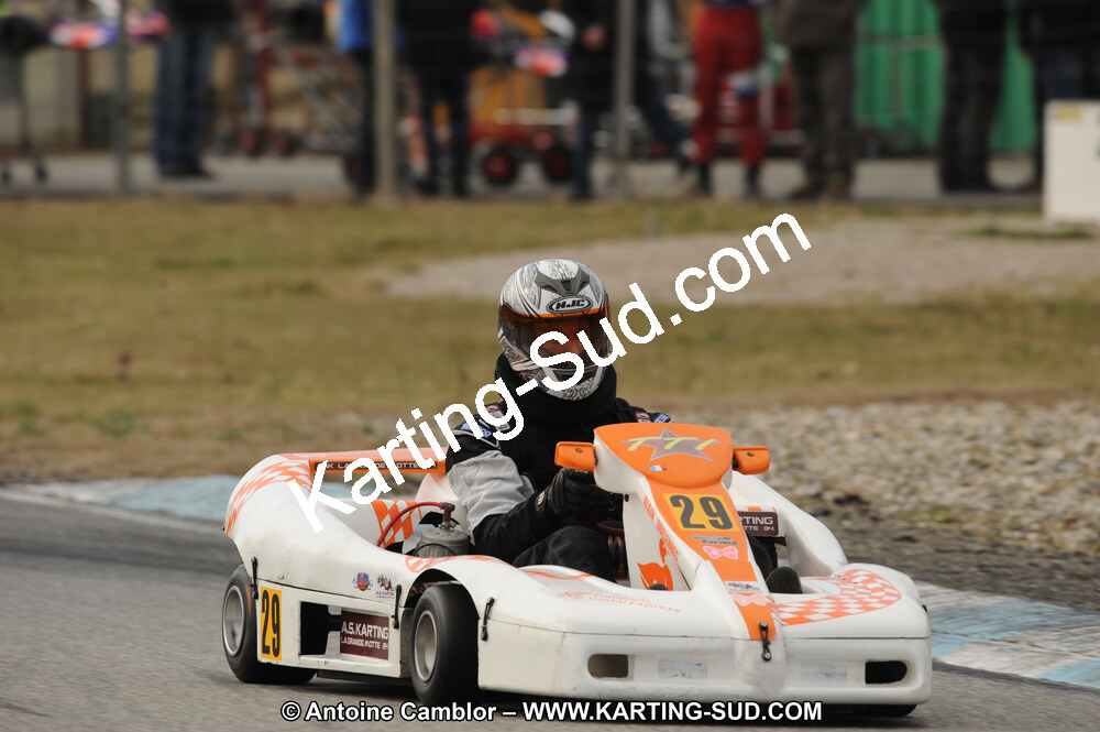27/02/2011 : 1ère manche du Trophée Vincent Sanchez à Lavelanet (Photos Antoine Camblor) 2011 — karting