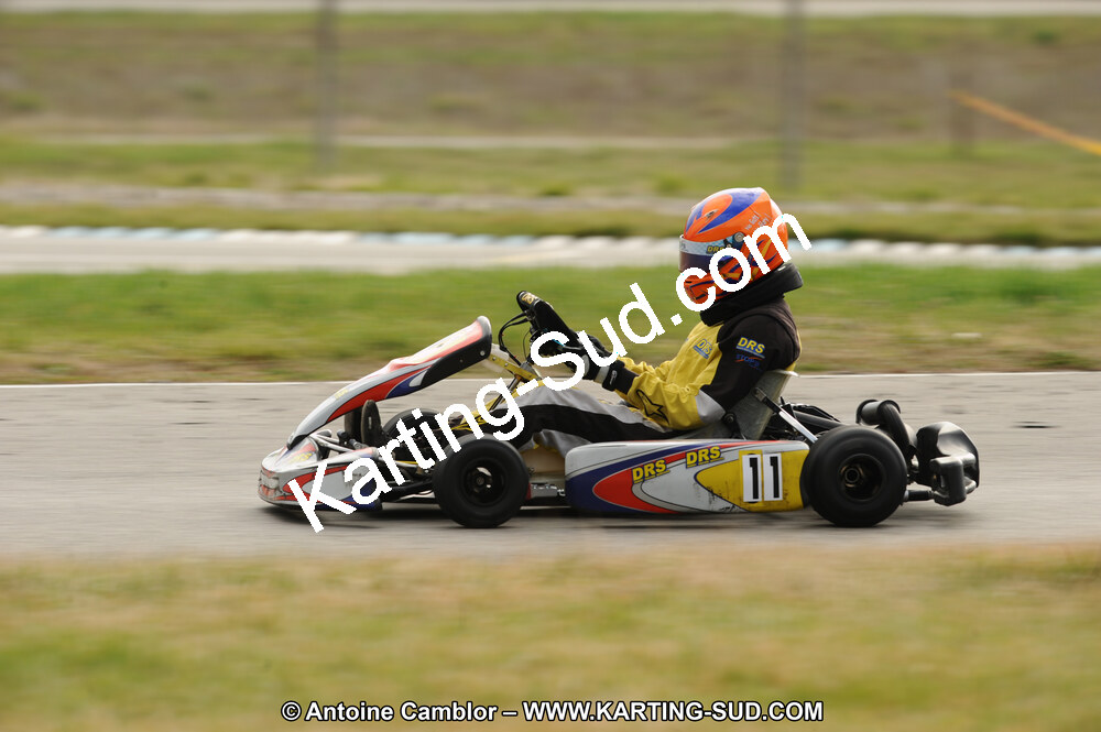 27/02/2011 : 1ère manche du Trophée Vincent Sanchez à Lavelanet (Photos Antoine Camblor) 2011 — karting