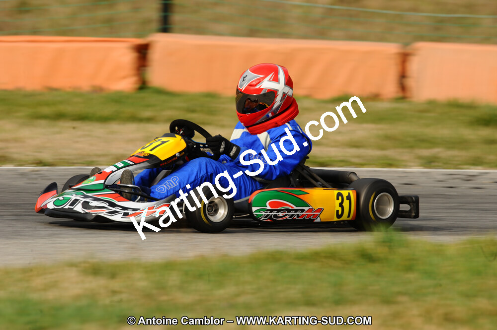 27/02/2011 : 1ère manche du Trophée Vincent Sanchez à Lavelanet (Photos Antoine Camblor) 2011 — karting