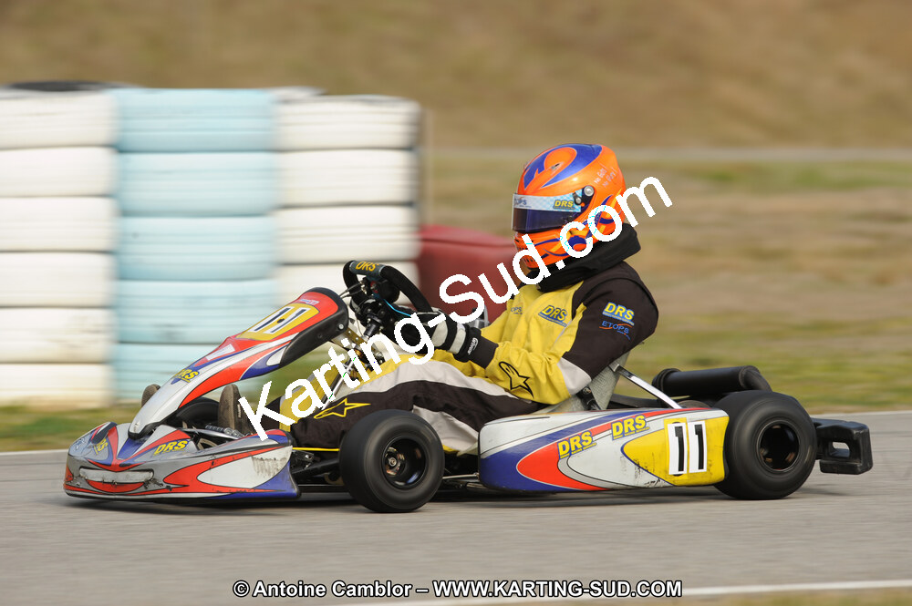 27/02/2011 : 1ère manche du Trophée Vincent Sanchez à Lavelanet (Photos Antoine Camblor) 2011 — karting