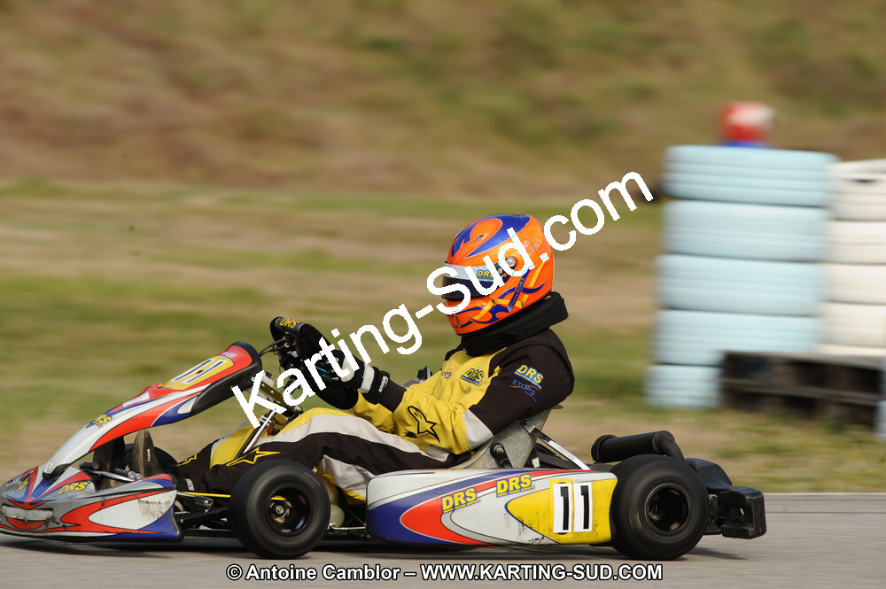 27/02/2011 : 1ère manche du Trophée Vincent Sanchez à Lavelanet (Photos Antoine Camblor) 2011 — karting