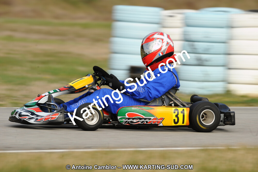 27/02/2011 : 1ère manche du Trophée Vincent Sanchez à Lavelanet (Photos Antoine Camblor) 2011 — karting