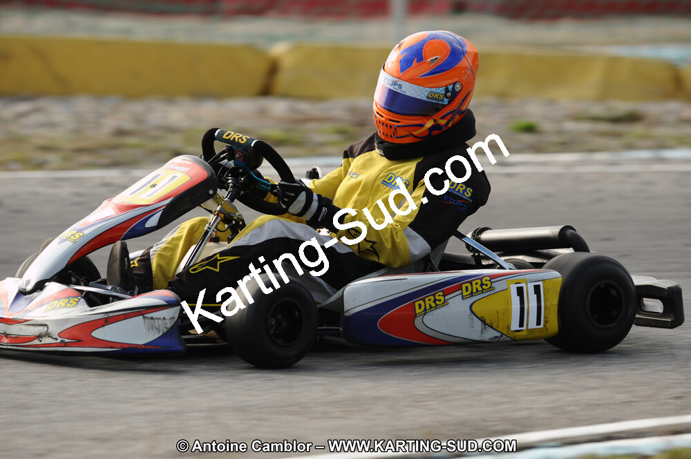 27/02/2011 : 1ère manche du Trophée Vincent Sanchez à Lavelanet (Photos Antoine Camblor) 2011 — karting