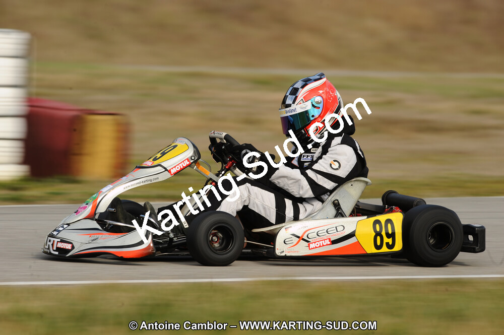 27/02/2011 : 1ère manche du Trophée Vincent Sanchez à Lavelanet (Photos Antoine Camblor) 2011 — karting