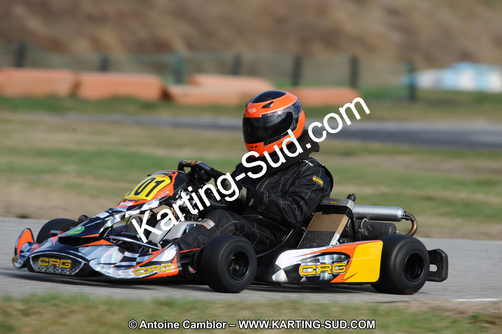 27/02/2011 : 1ère manche du Trophée Vincent Sanchez à Lavelanet (Photos Antoine Camblor) 2011 — karting