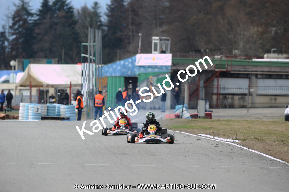 27/02/2011 : 1ère manche du Trophée Vincent Sanchez à Lavelanet (Photos Antoine Camblor) 2011 — karting