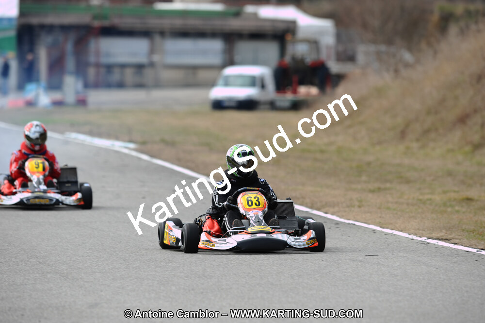 27/02/2011 : 1ère manche du Trophée Vincent Sanchez à Lavelanet (Photos Antoine Camblor) 2011 — karting