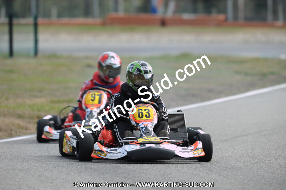 27/02/2011 : 1ère manche du Trophée Vincent Sanchez à Lavelanet (Photos Antoine Camblor) 2011 — karting