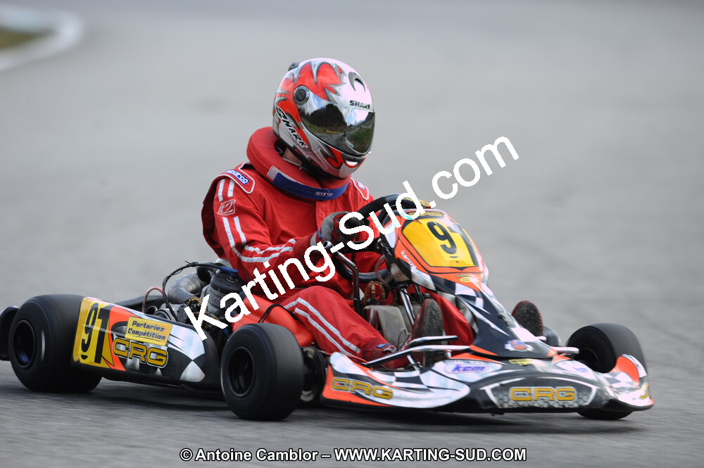 27/02/2011 : 1ère manche du Trophée Vincent Sanchez à Lavelanet (Photos Antoine Camblor) 2011 — karting