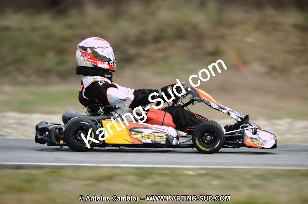 27/02/2011 : 1ère manche du Trophée Vincent Sanchez à Lavelanet (Photos Antoine Camblor) 2011 — karting