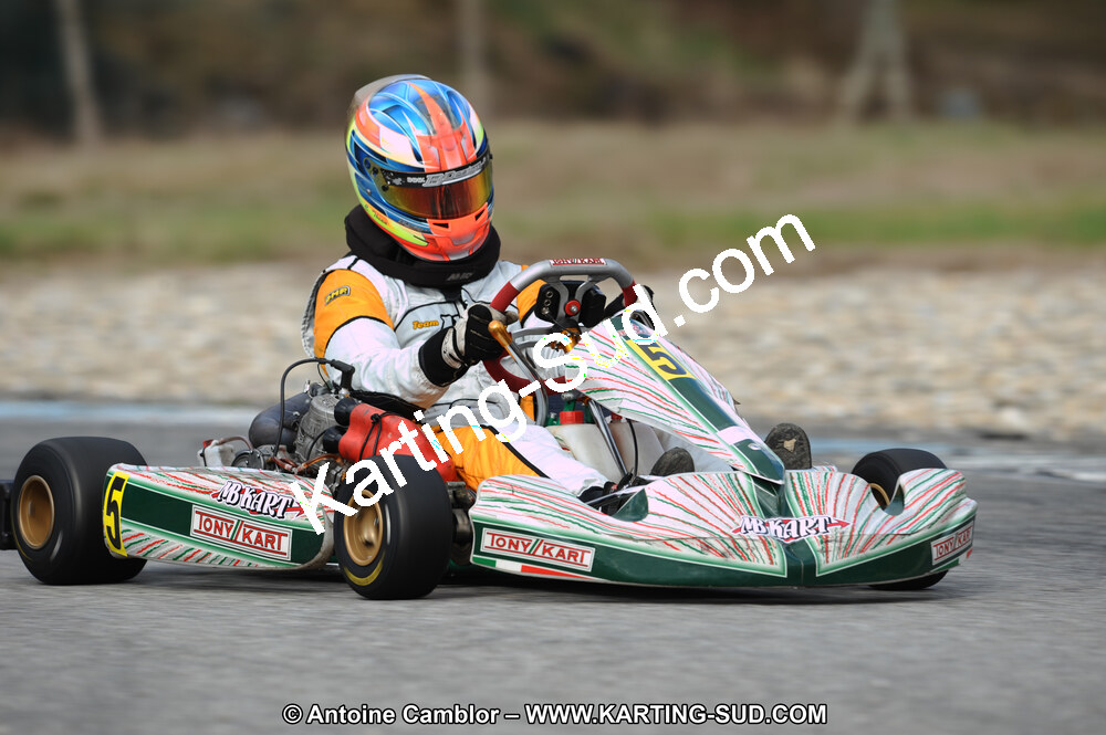 27/02/2011 : 1ère manche du Trophée Vincent Sanchez à Lavelanet (Photos Antoine Camblor) 2011 — karting