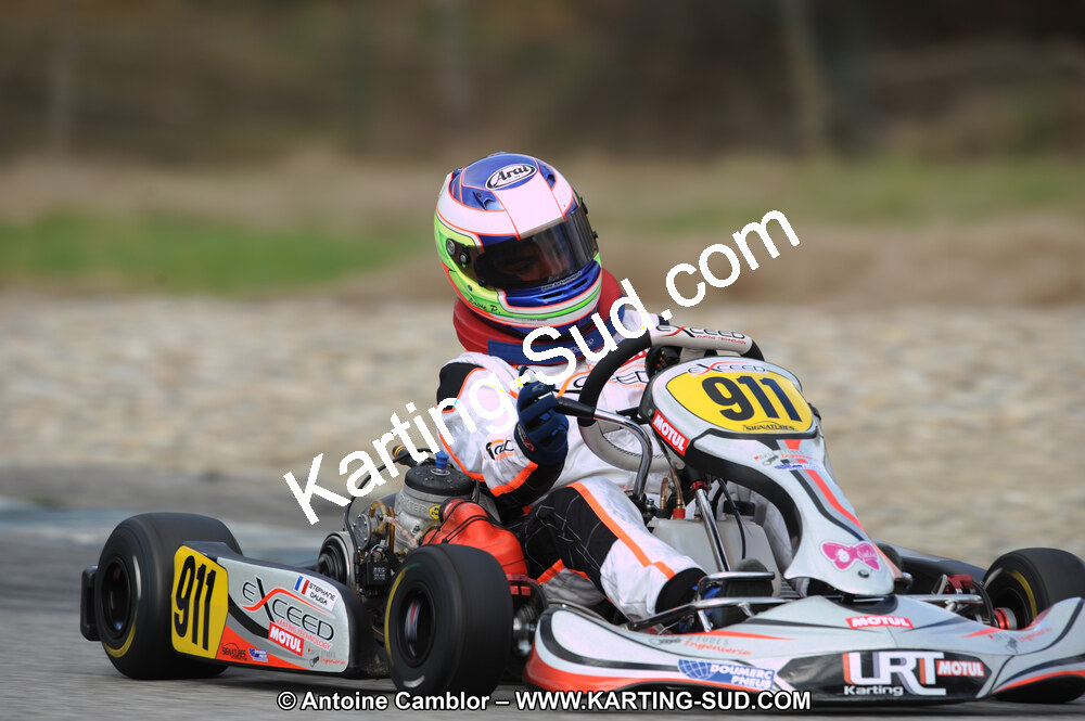 27/02/2011 : 1ère manche du Trophée Vincent Sanchez à Lavelanet (Photos Antoine Camblor) 2011 — karting