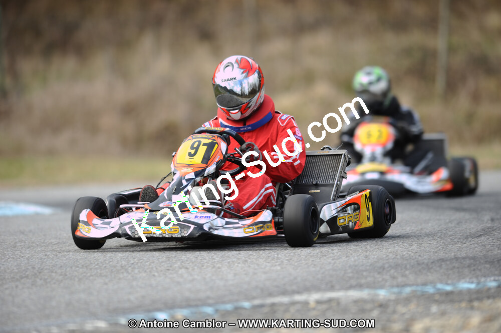27/02/2011 : 1ère manche du Trophée Vincent Sanchez à Lavelanet (Photos Antoine Camblor) 2011 — karting