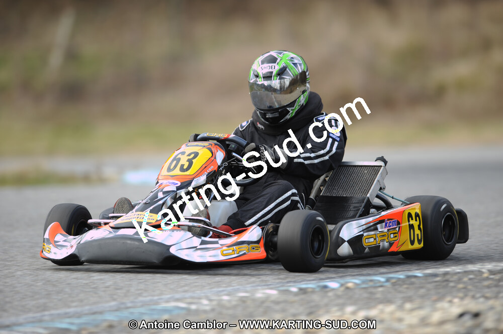 27/02/2011 : 1ère manche du Trophée Vincent Sanchez à Lavelanet (Photos Antoine Camblor) 2011 — karting