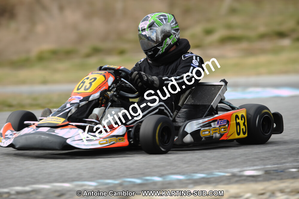27/02/2011 : 1ère manche du Trophée Vincent Sanchez à Lavelanet (Photos Antoine Camblor) 2011 — karting