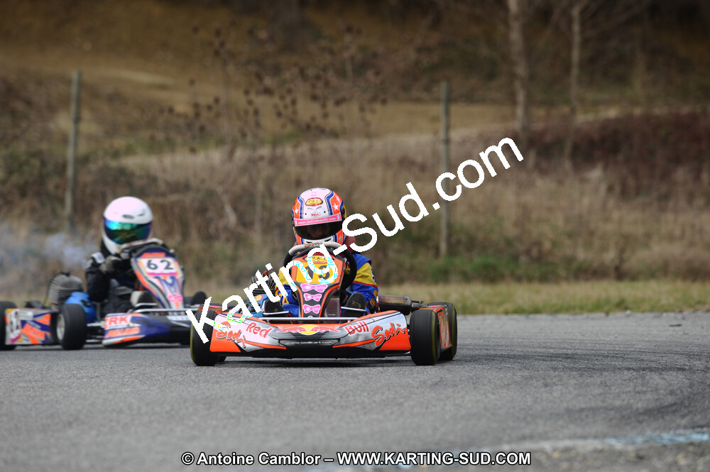 27/02/2011 : 1ère manche du Trophée Vincent Sanchez à Lavelanet (Photos Antoine Camblor) 2011 — karting