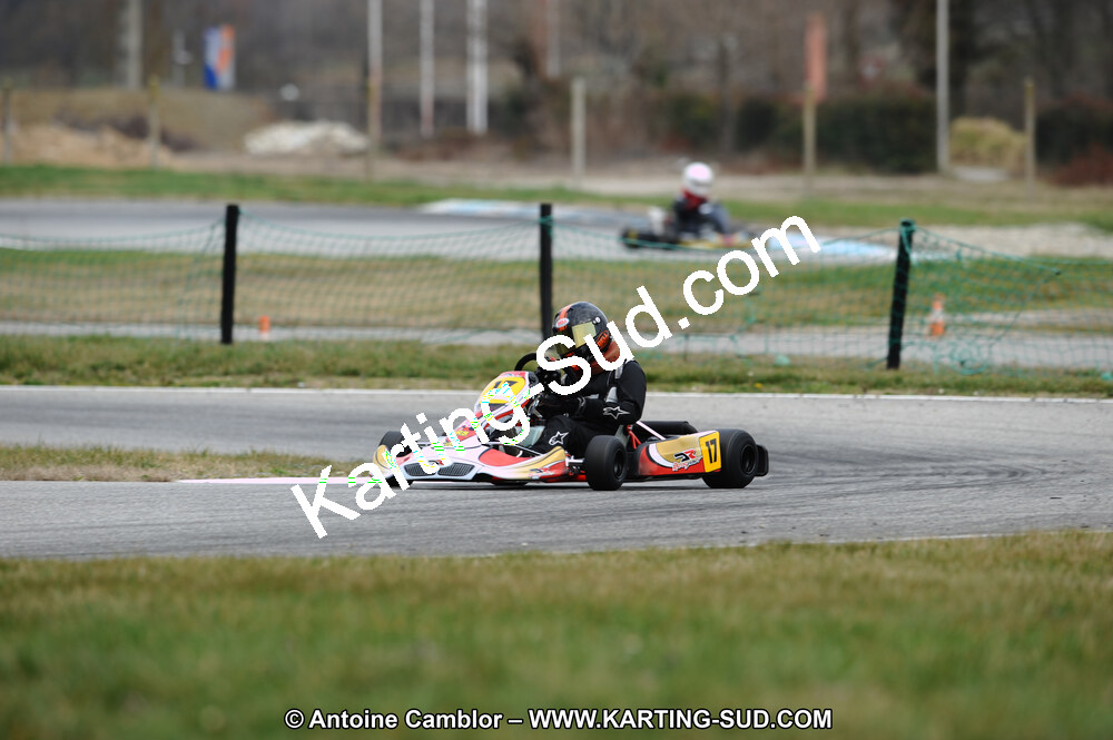 27/02/2011 : 1ère manche du Trophée Vincent Sanchez à Lavelanet (Photos Antoine Camblor) 2011 — karting